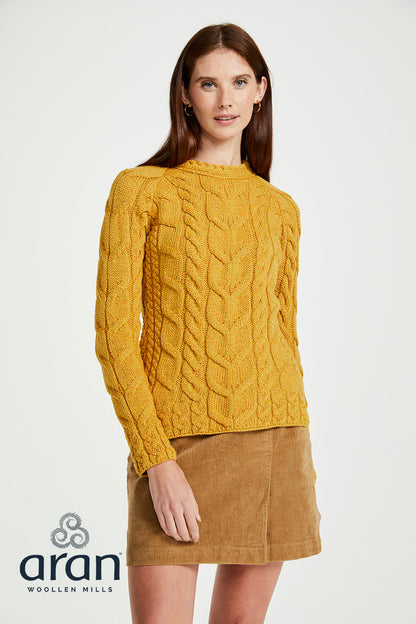 Aran Irish Knit - Listowel B951 - 703 Yellow