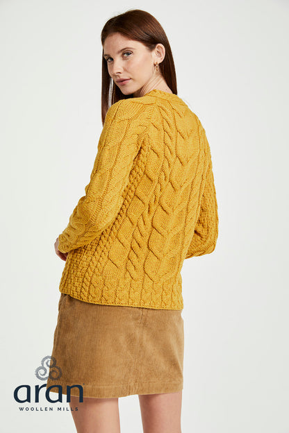 Aran Irish Knit - Listowel B951 - 703 Yellow