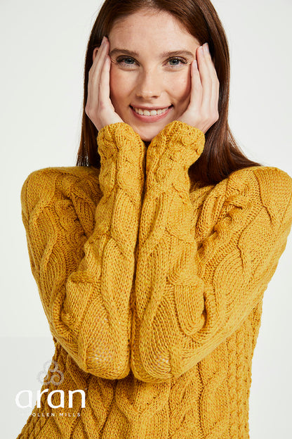 Aran Irish Knit - Listowel B951 - 703 Yellow