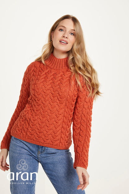 Aran Irish Knit - Knightstown Autumn Leaf B464-659