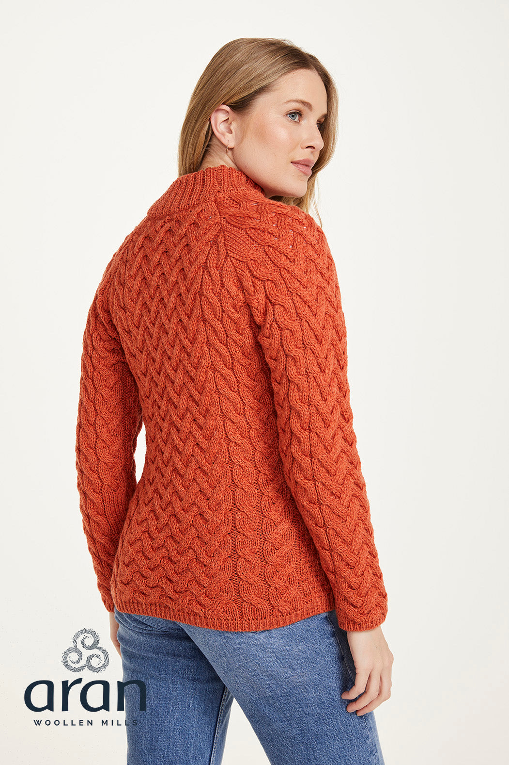 Aran Irish Knit - Knightstown Autumn Leaf B464-659