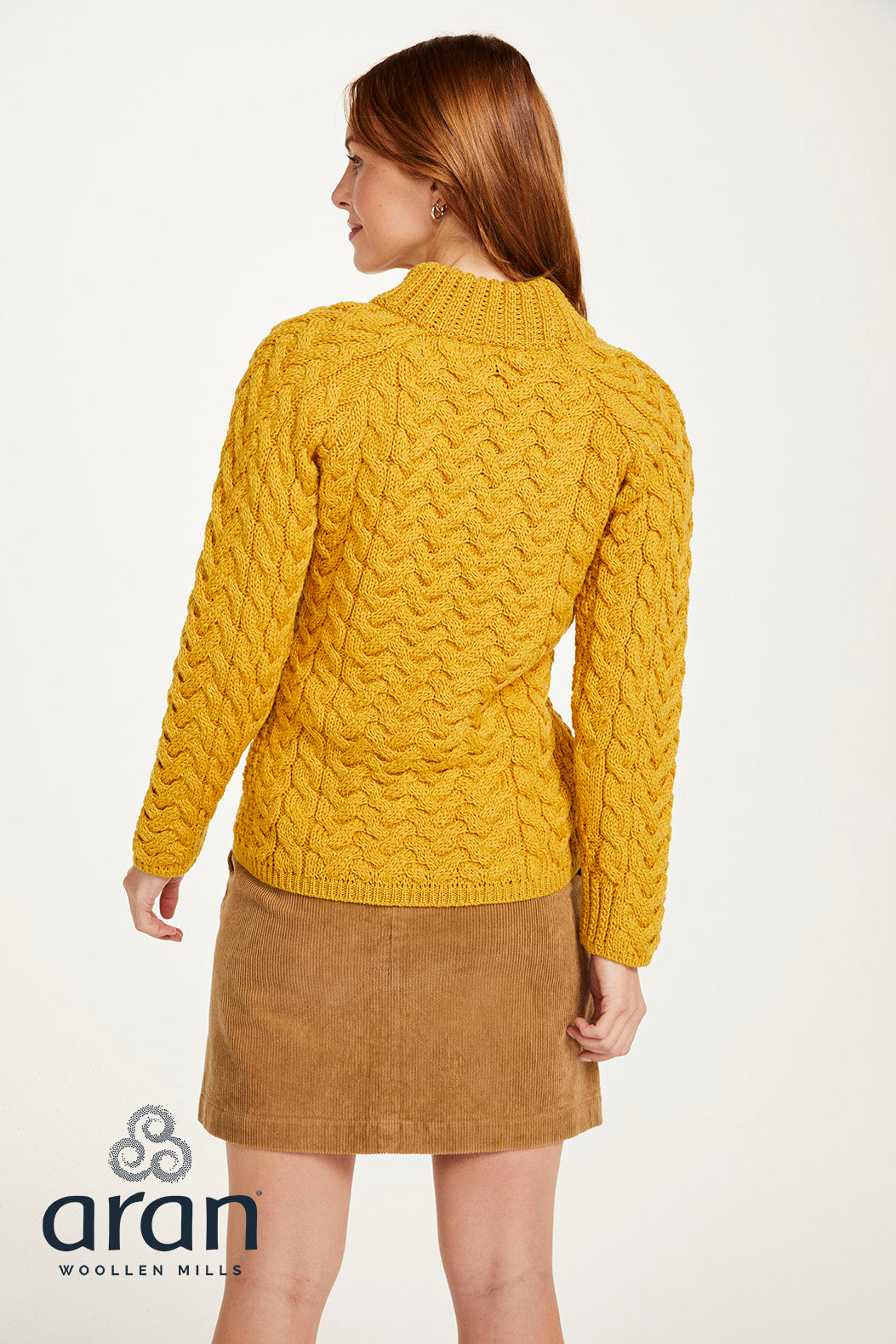 Aran Irish Knit - Knightstown  Sunflower B464-658